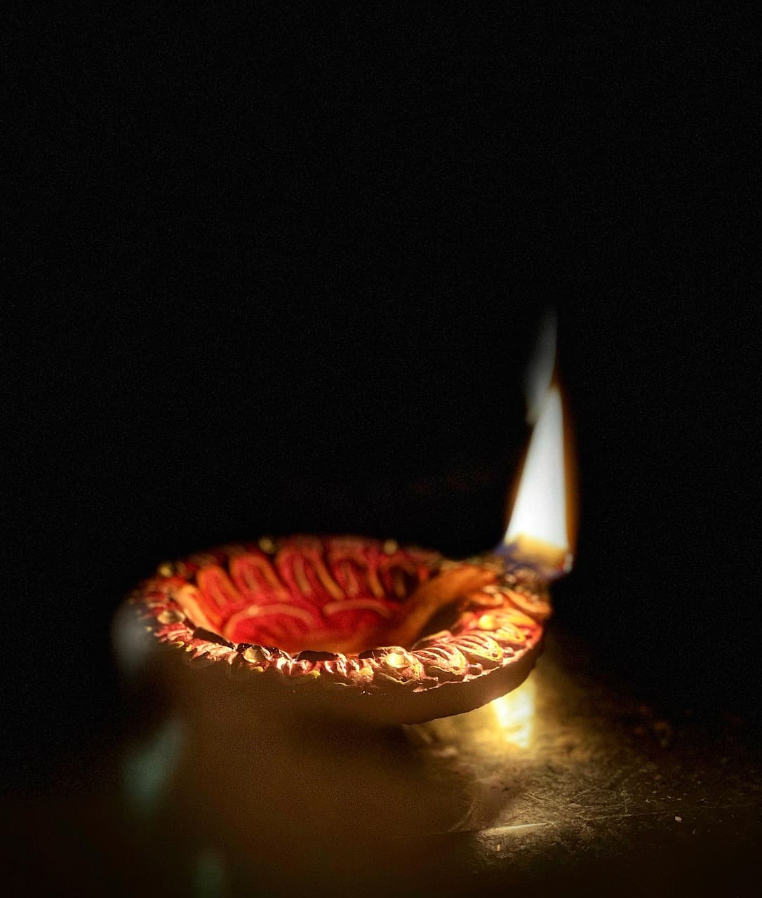 Brass Diya Set – Antique