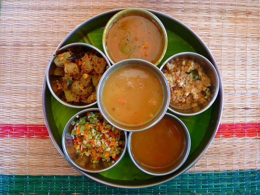 Brass Puja Thali Set – 10 in, Antique