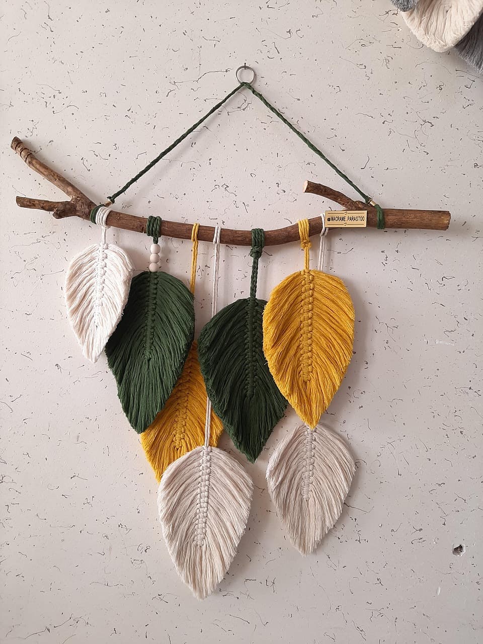 Macramé Wall Hanging – Medium, Jute